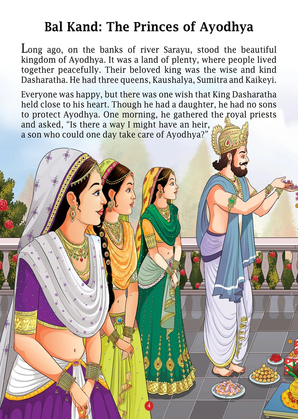 Ramayan Story Book for Kids | Padded Illustrated Mythology for Children