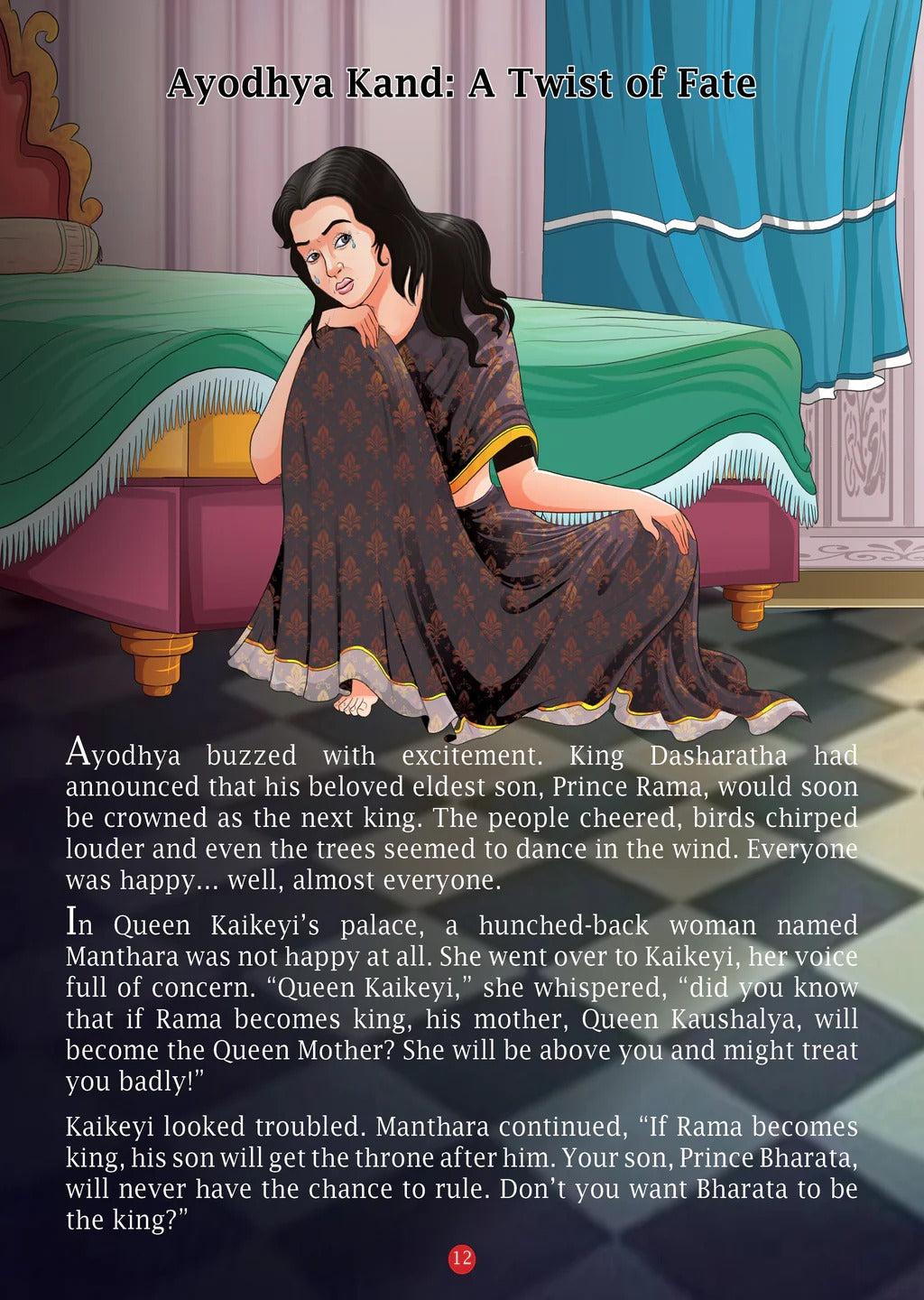 Ramayan Story Book for Kids | Padded Illustrated Mythology for Children