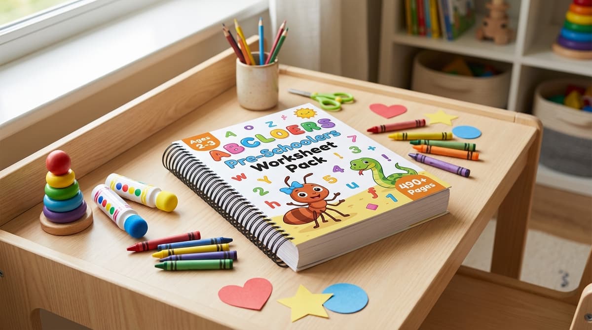 Pre-Schoolers Worksheet Pack