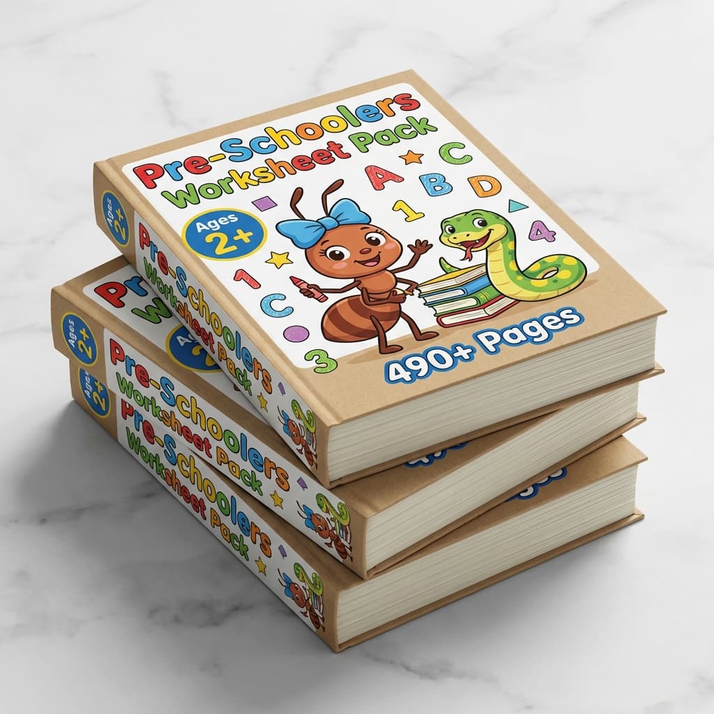 Pre-Schoolers Worksheet Pack