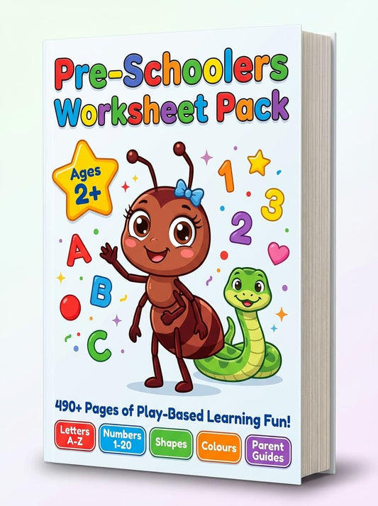 Pre-Schoolers Worksheet Pack